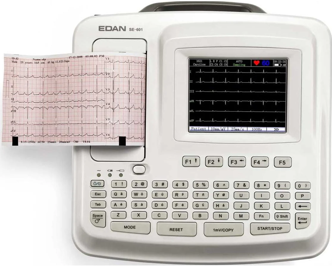 6 Channel ECG Machine