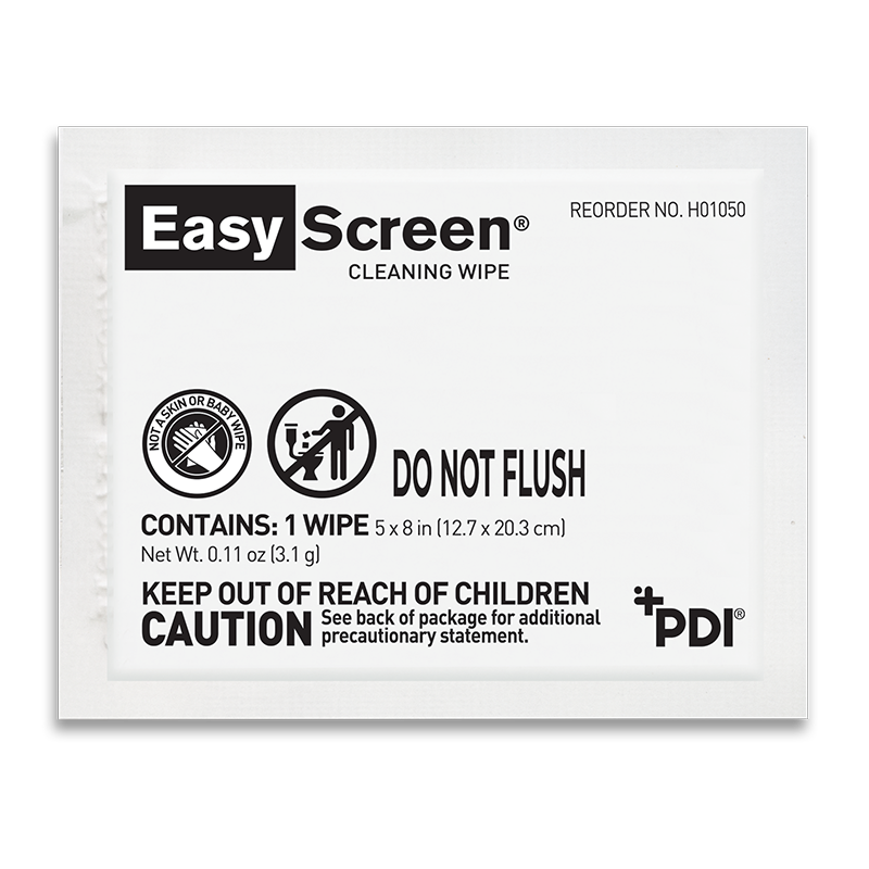Easy Screen Cleaning Wipe Individual Packet