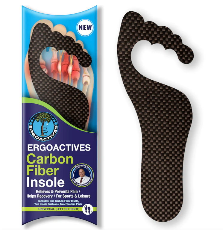 Carbon Fiber Insole Plus Rigid with Padding