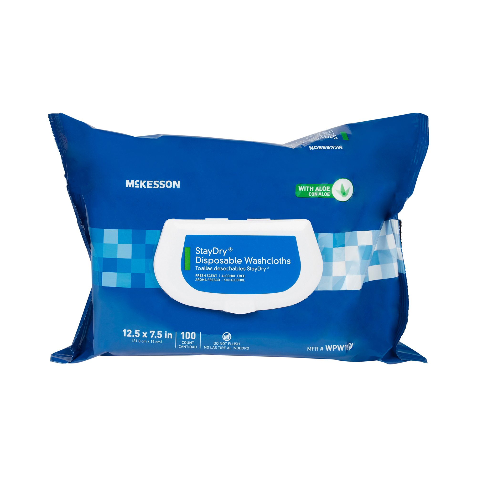 Personal Wipe StayDry Soft Pack Aloe / Vitamin E Scented