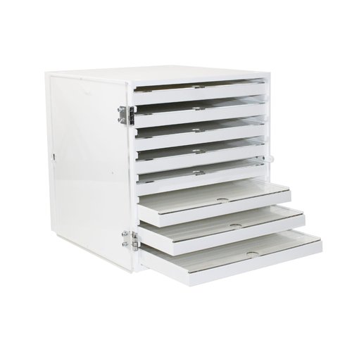 HPLC 120 Column HDPE Column Cabinet with Lockable Hinged Door