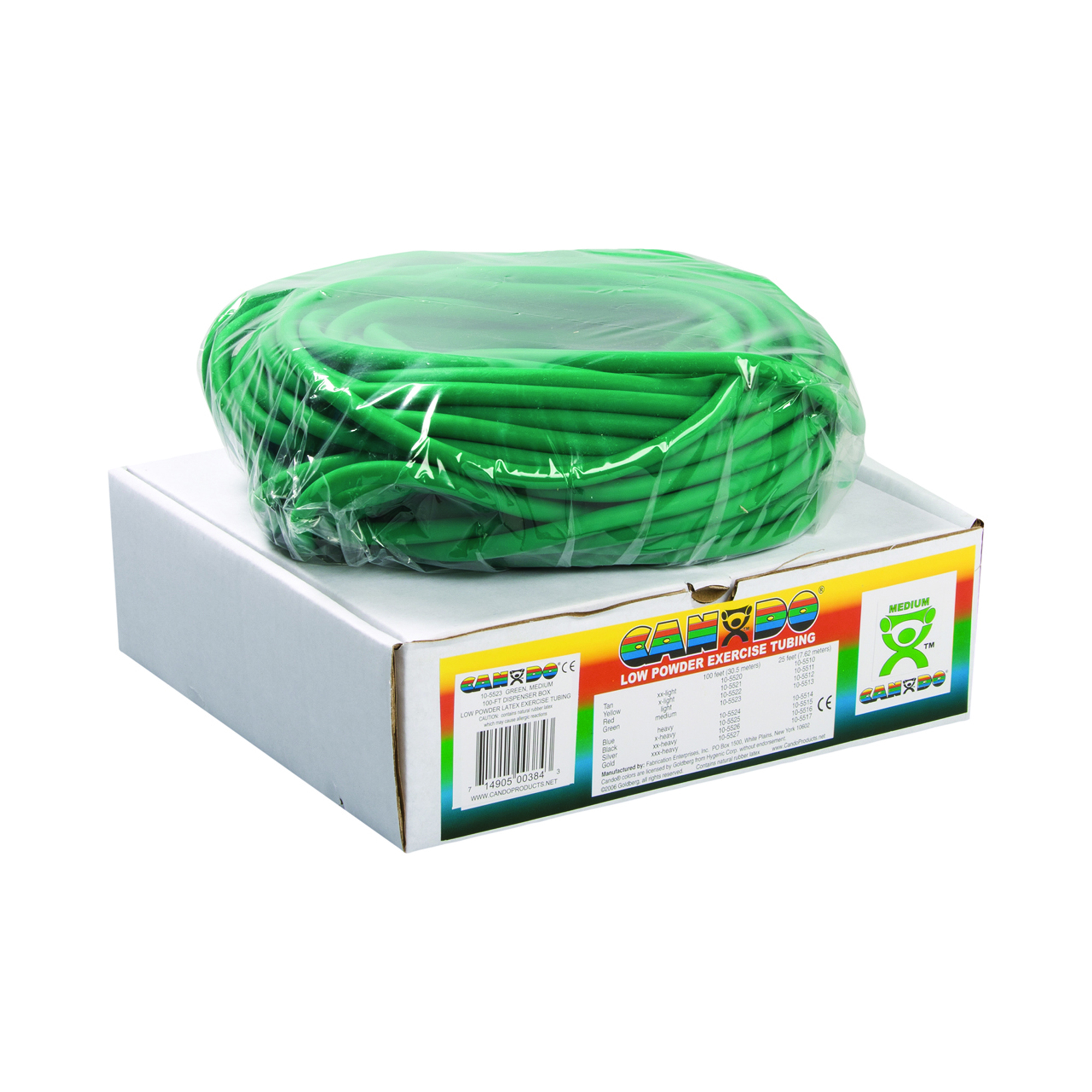 Low Powder Exercise Resistance Tubing Rolls