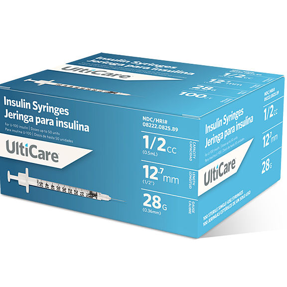UltiCare U 100 Insulin Syringes