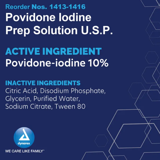 Povidone Iodine Prep Solutions