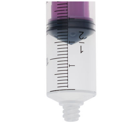 Flat Top Piston Syringe with Enfit Tip, 60 mL