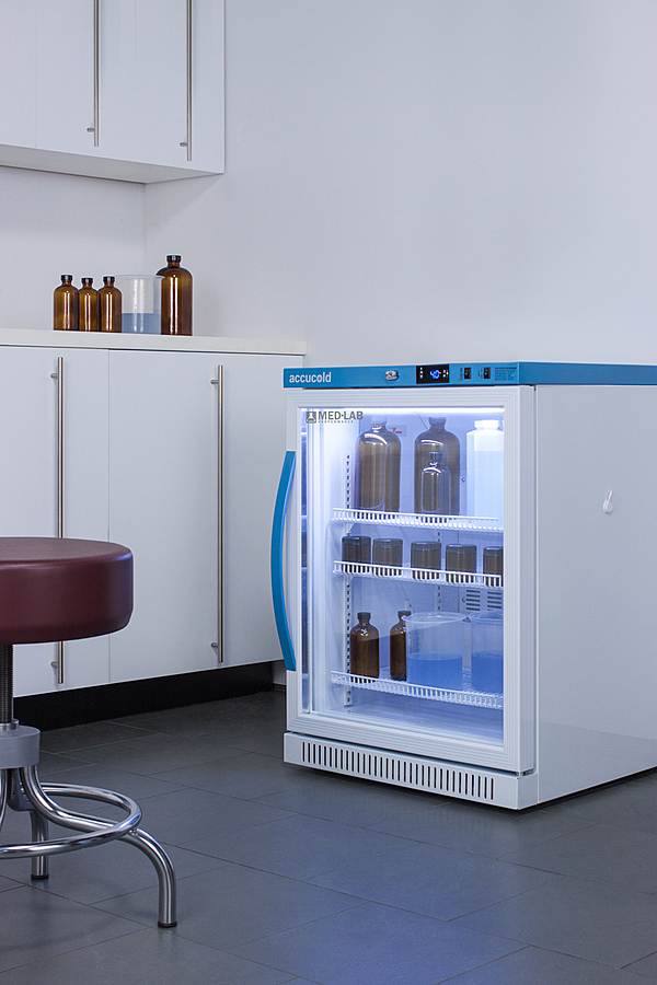 6 Cu Ft ADA Height Laboratory Refrigerator