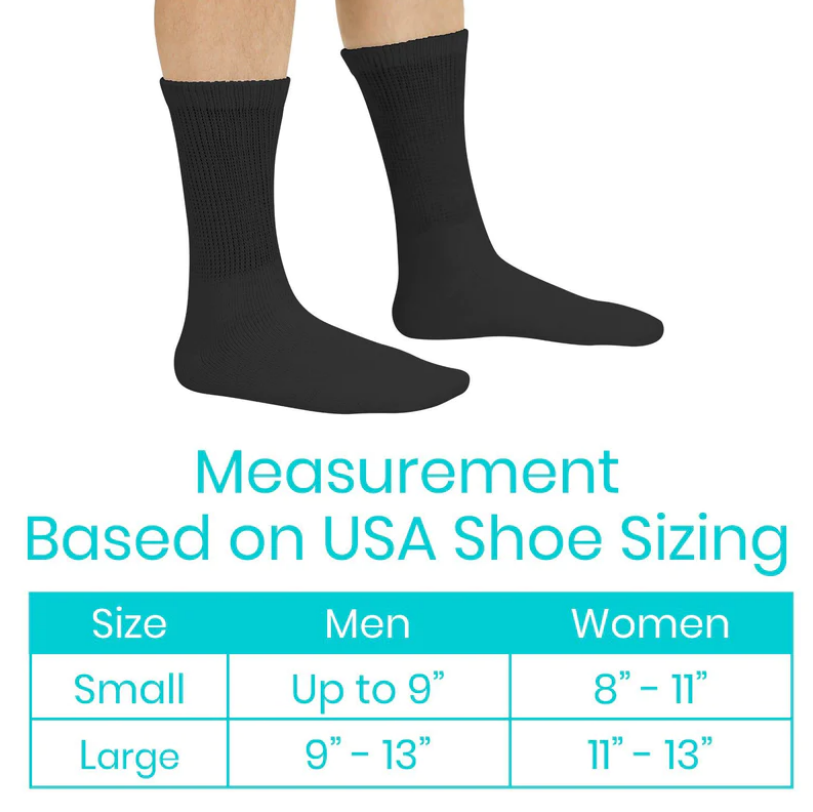 Non Binding Socks - Gentle Support and Stretch