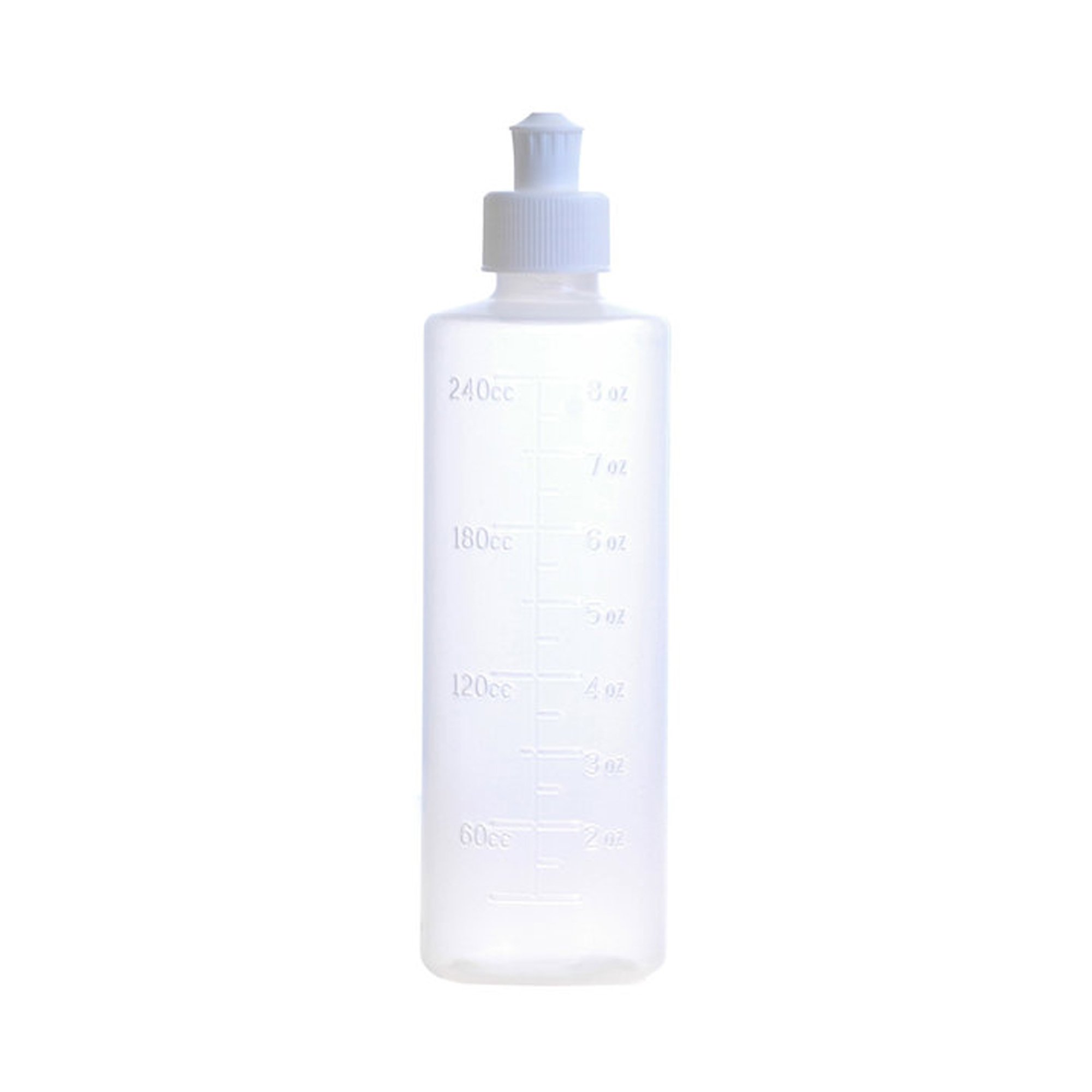 Plastic Clear Perineal Bottle, 8 oz