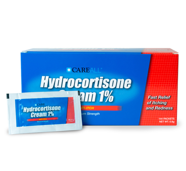 CareALL Hydrocortisone Cream Packet, 0.9g