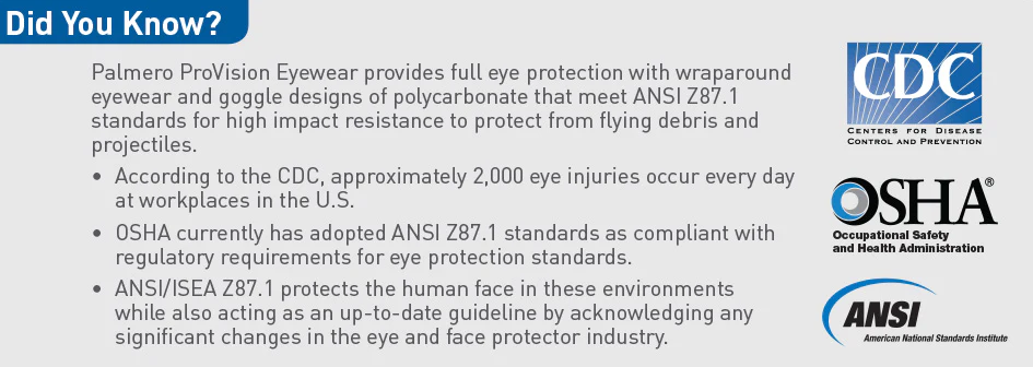 ProVision Air Wraparound Safety Glasses, Grey Frame, Grey Lens