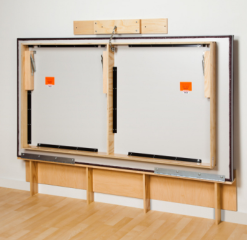 Space Saving Folding Mat Platform
