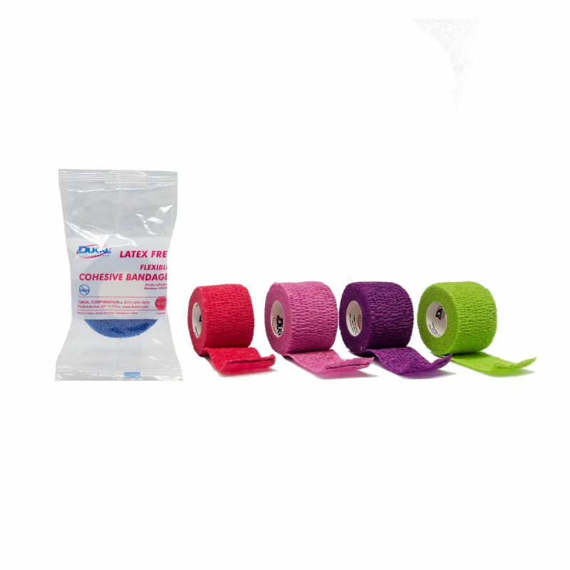Cohesive Bandages, Non Sterile, Latex Free