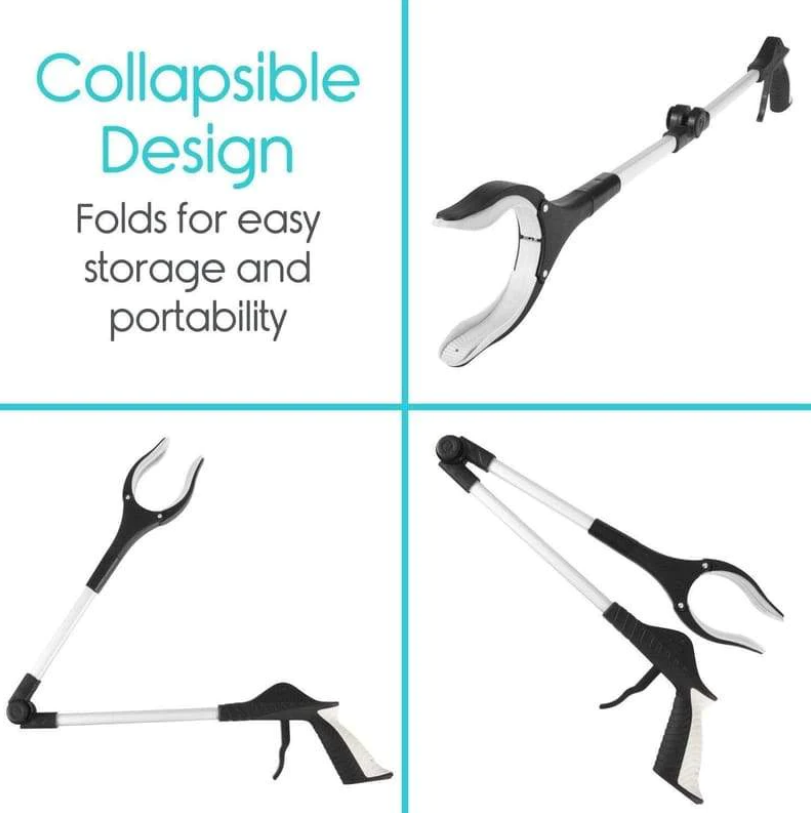 Folding Reacher Grabber