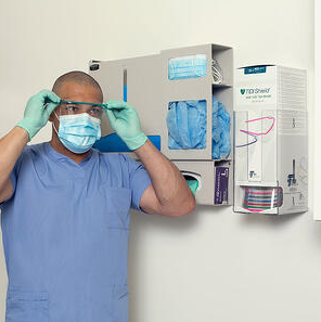 Grab 'n Go Eyewear Tower Dispenser