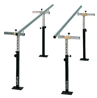 Height & Width Adjustable Floor Mounted Parallel Bars