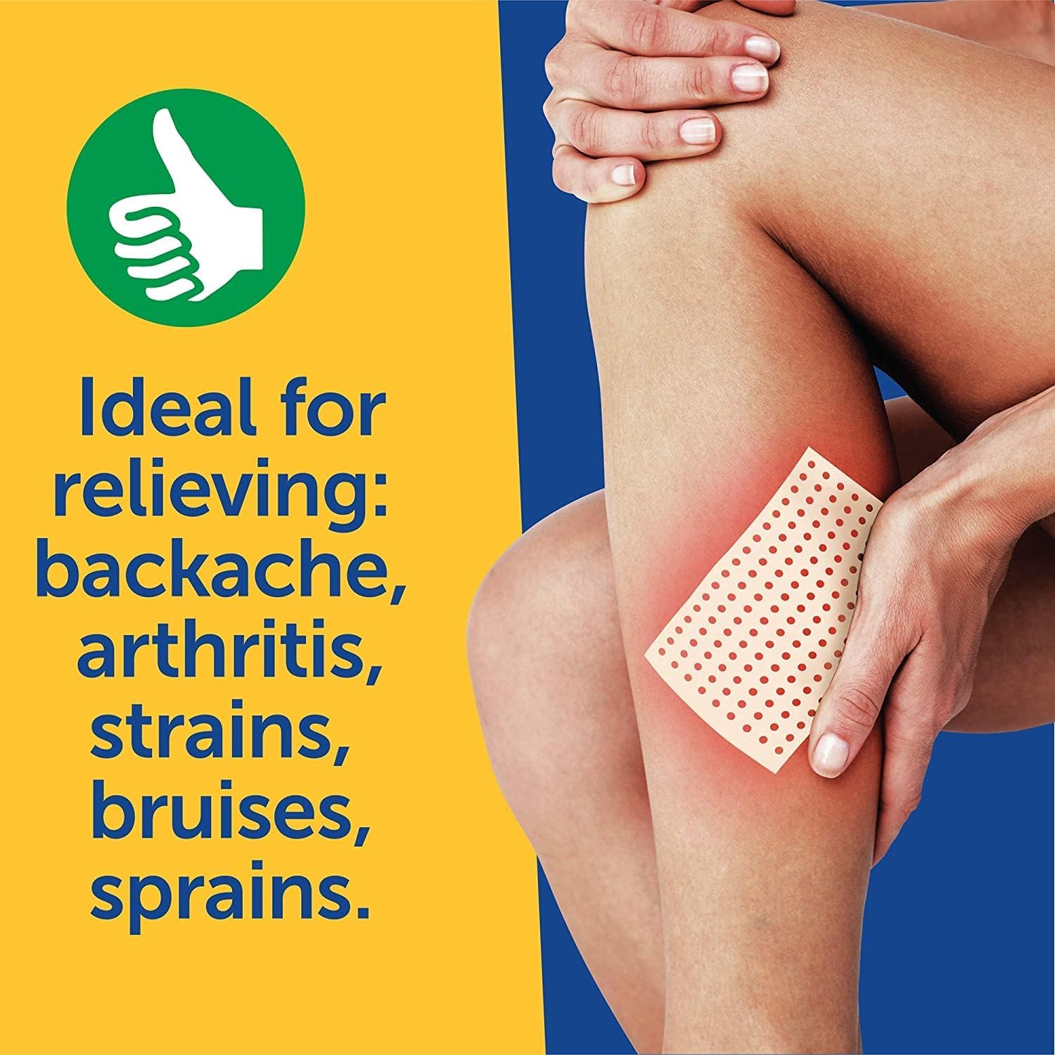 Capsaicin Heat Medicated Relief Patch - Each