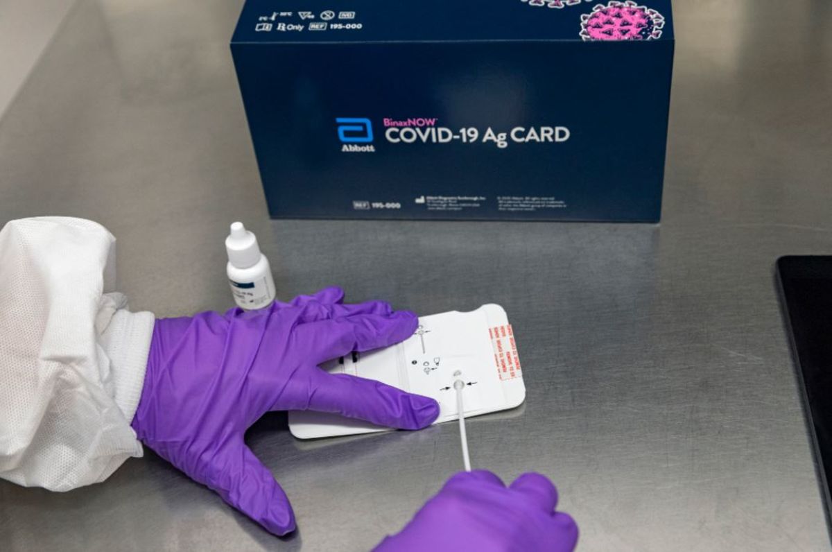 BinaxNOW Professional Antigen Rapid Test Kit Nasal Swab