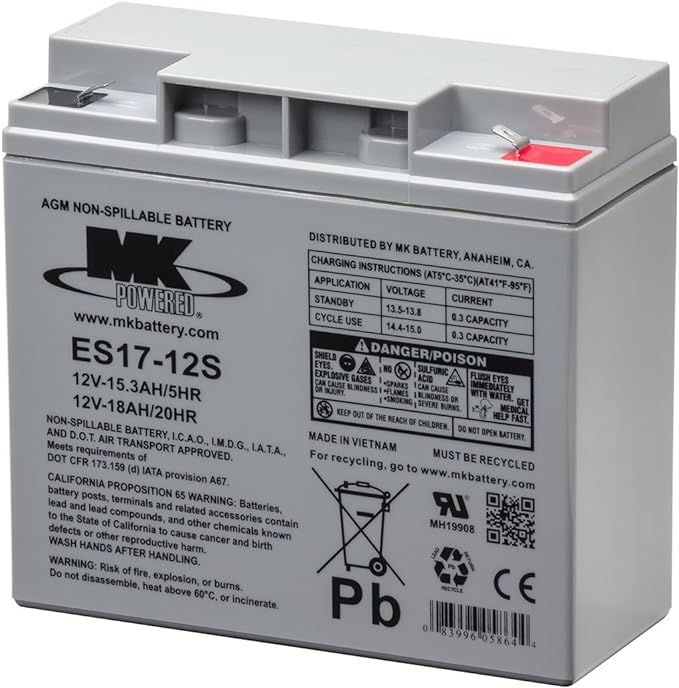 Maintenance Free Rechargeable Sealed Lead Acid Battery