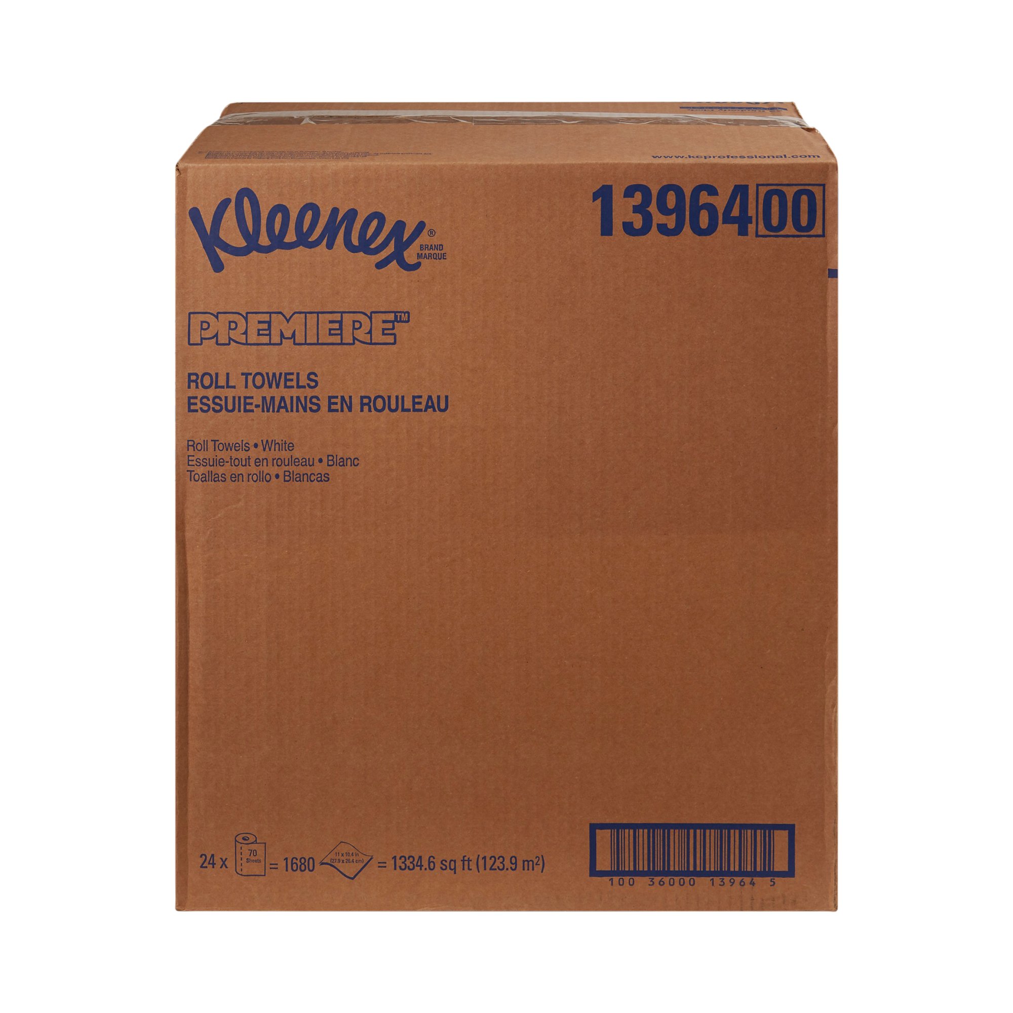Kleenex Premiere Perforated Roll Towels, 1 Ply