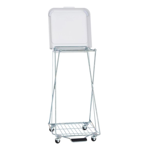 Wire Hamper Stand w/ Foot Pedal                         