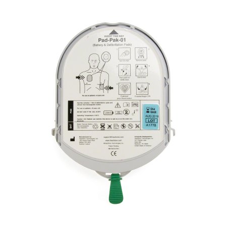 Samaritan Adult Pad-Pak Electrode Pad, For Use with HeartSine AEDs 