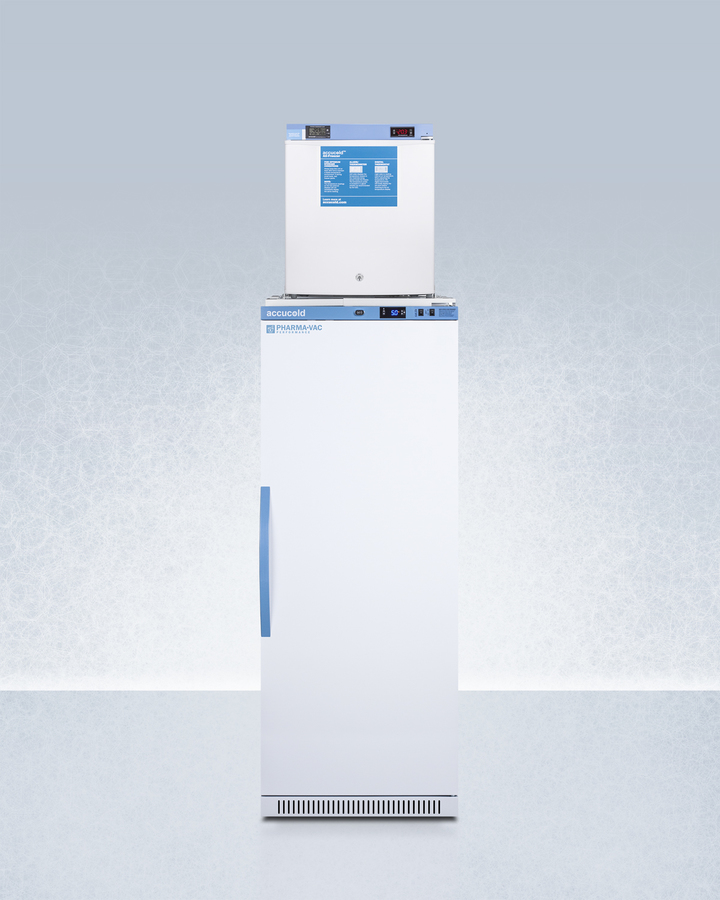 24" Wide All Refrigerator / All Freezer Combination