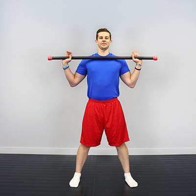 Jumbo WaTE Weighted Exercise Bars