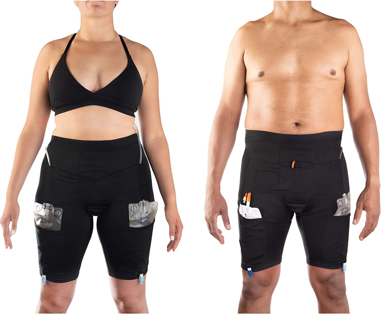 Unisex Protective Catheter Underwear Leg Bag