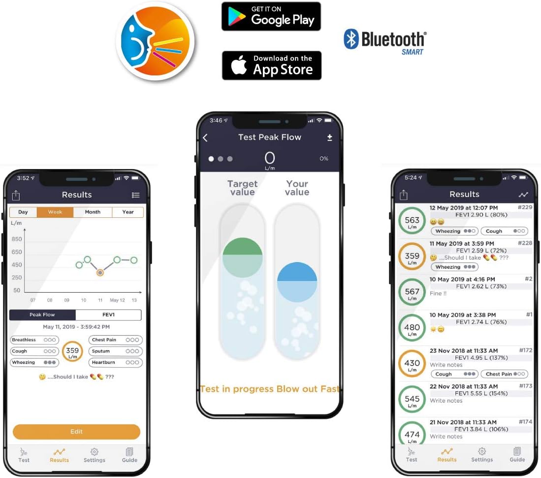 Smart One Personal Pocket Spirometer