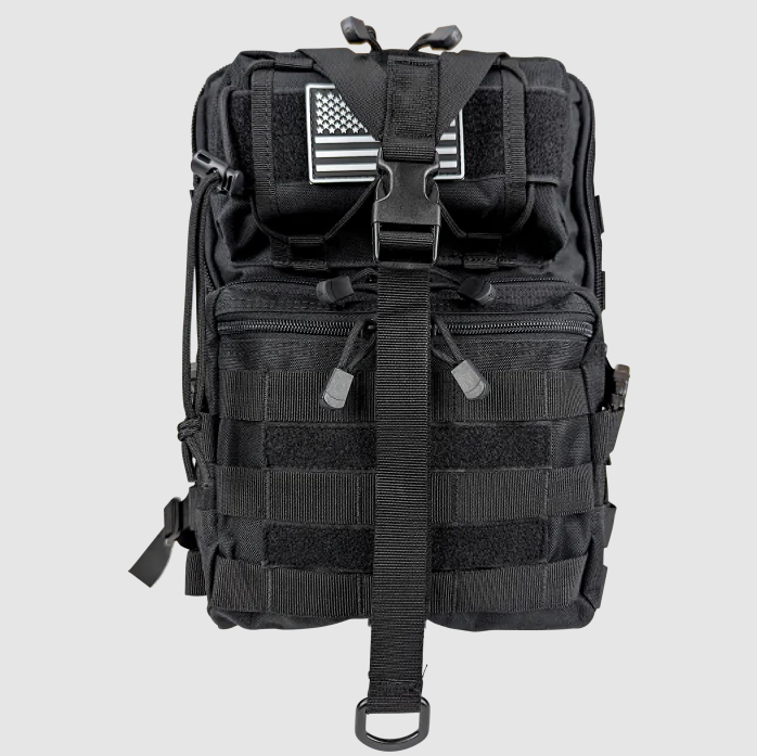 Tactical Sling Backpack Bag, Black