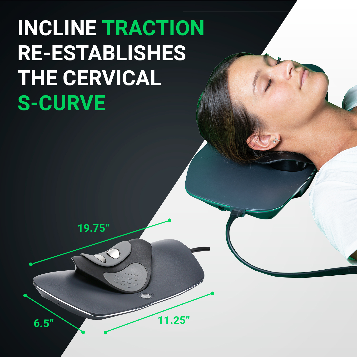 Dynamic Wedge Cervical Automatic Neck Traction Device
