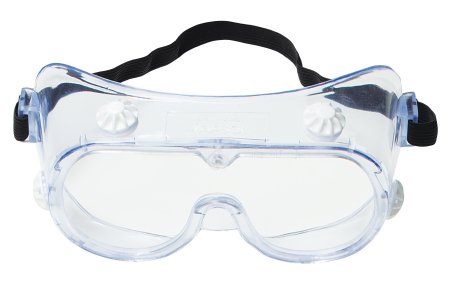 Protective Goggles  Clear Tint Polycarbonate Lens Elastic Strap