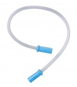 Suction Tubing with Scalloped Connectors, 3/16" x 20" - Clearance