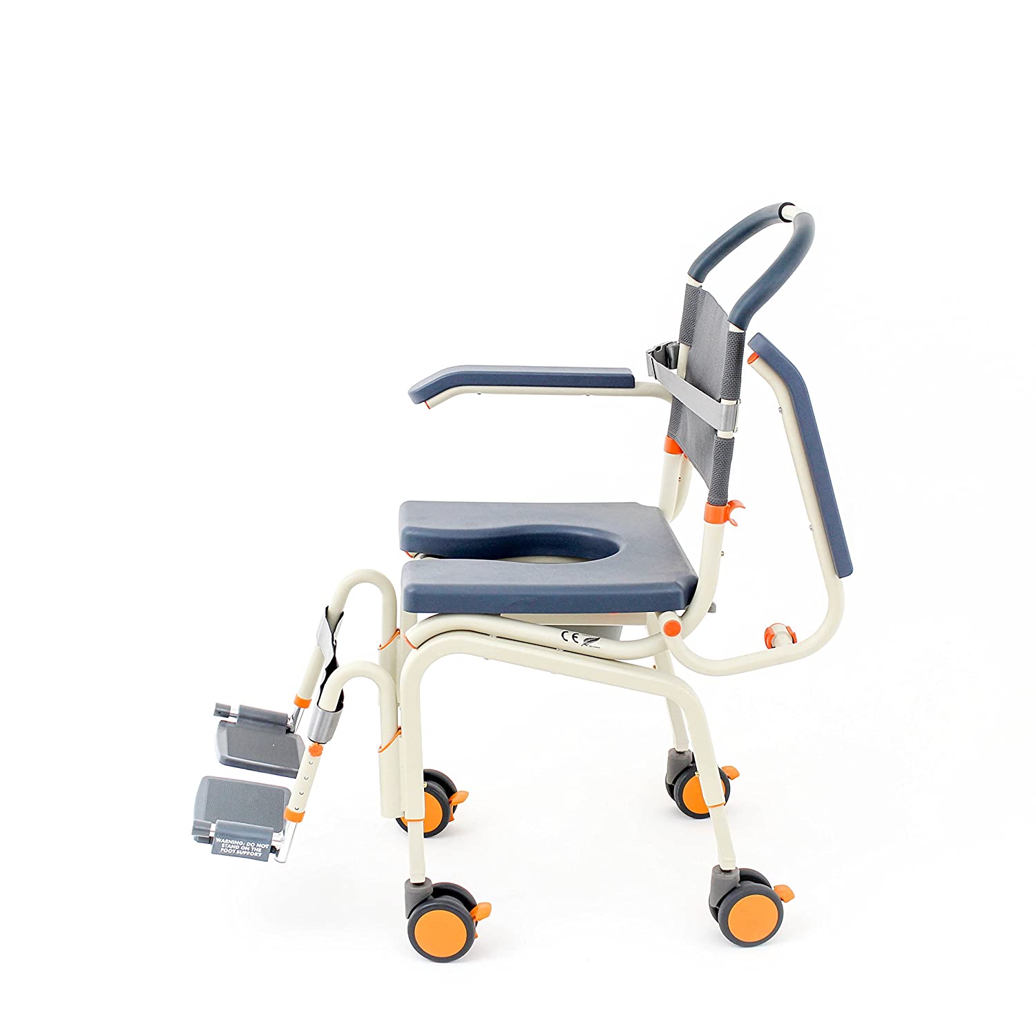 Roll In ShowerBuddy Light Shower Commode Chair