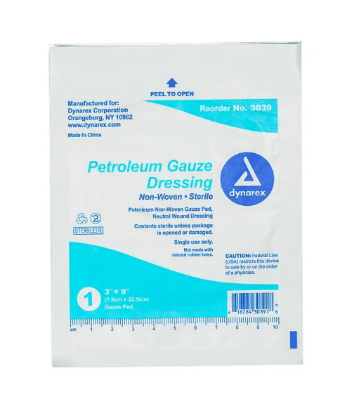  Petroleum Gauze Dressings