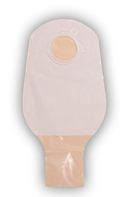Natura Two Piece Drainable Pouch, Opaque, 12", 2 Sided Comfort Panel and Tail Clip