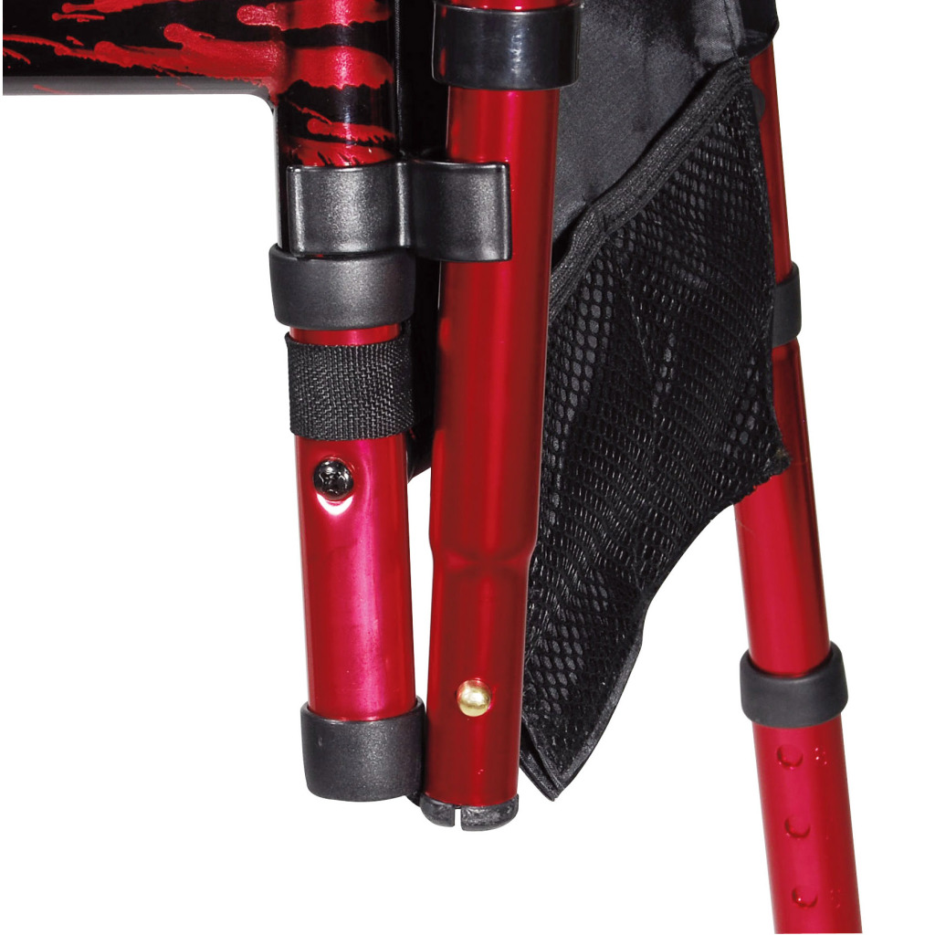   Deluxe Folding Travel Walker with 5" Wheels