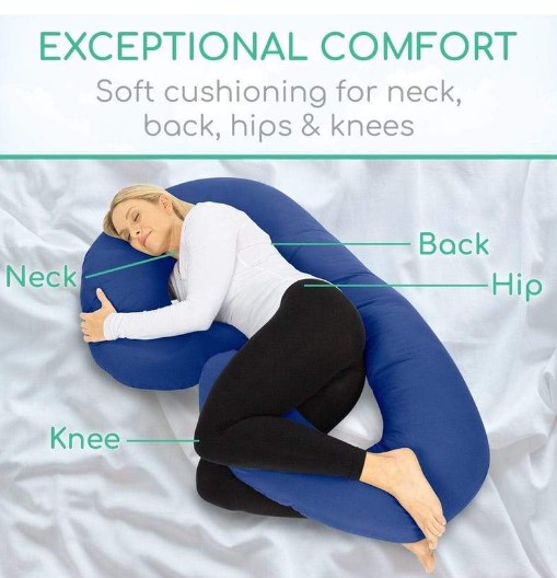C Shaped Body Pillow