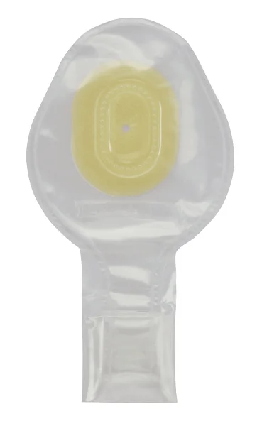 Eakin Fistula and Wound Pouch, Transparent, with Remote Drainage Attachment and Tap Closure