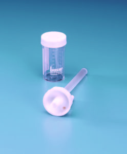 40cc Sterile Mucus Specimen Trap with Transport Cap - Clearance