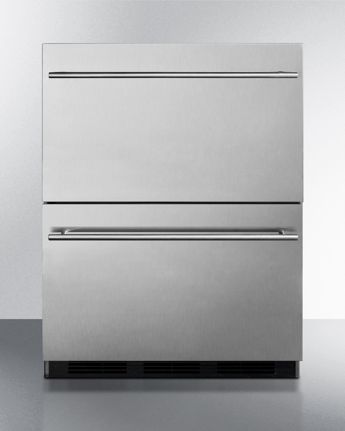 24" Wide 2-Drawer All-Refrigerator, ADA Compliant, Stainless Steel
