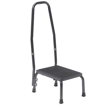 Foot Stool with Hand Rail