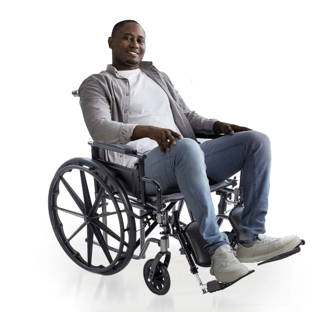 Chariot II K2 Wheelchair with Swing Away Foot Rests