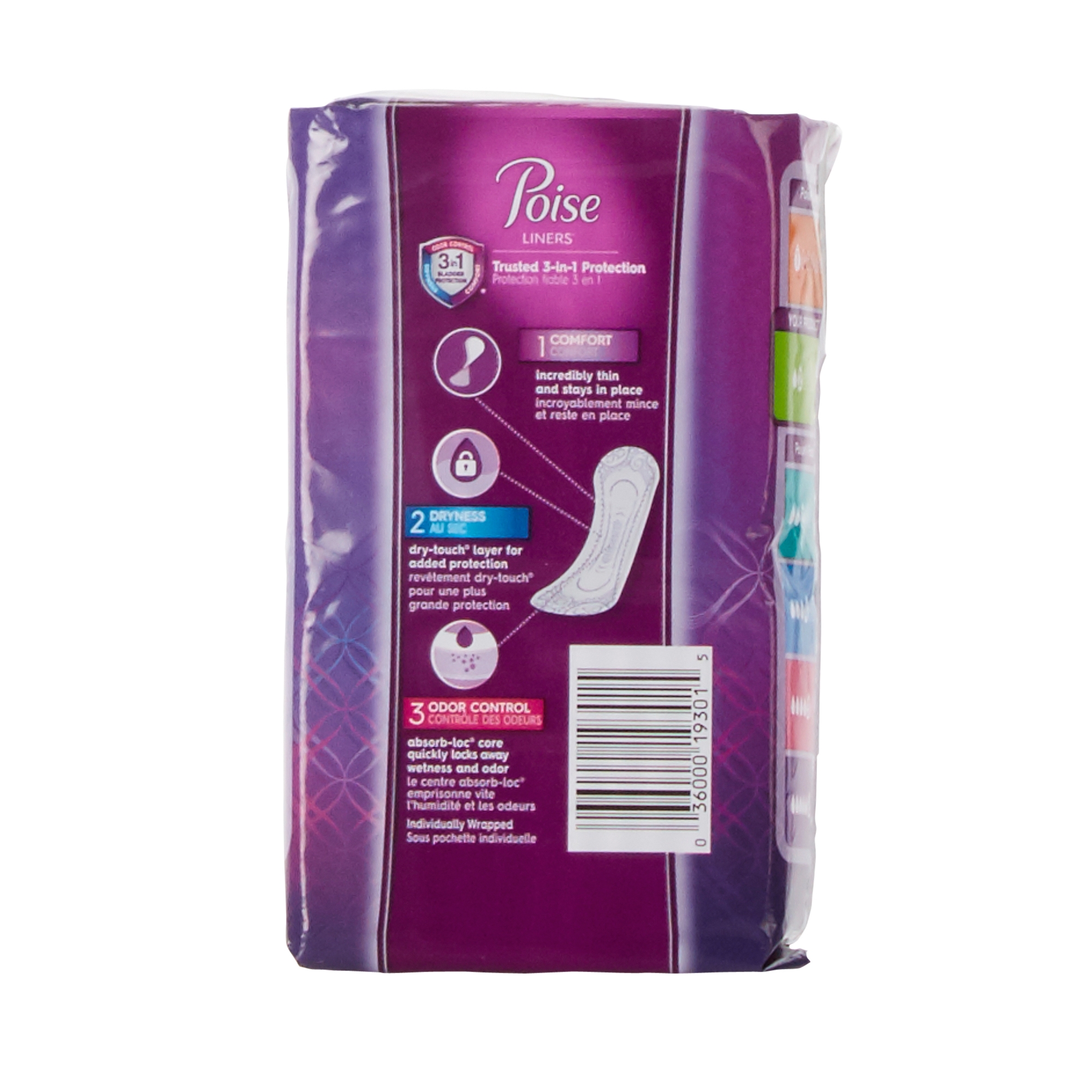 Poise Bladder Control Pad, Light Absorbency