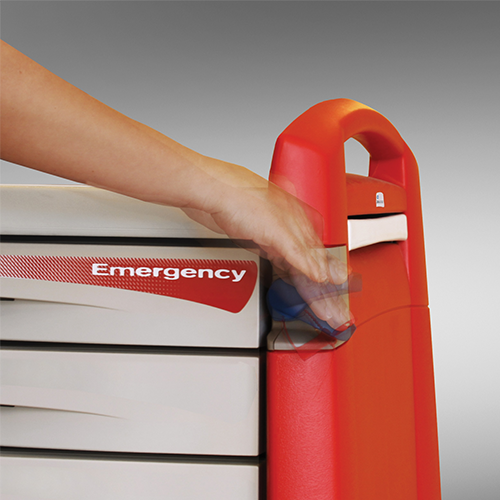 Red Avalo Standard Emergency Cart