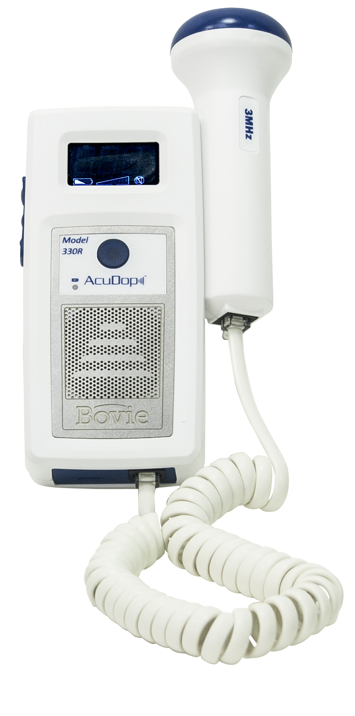Bovie Acudop II 330R Unit, Non Display, Rechargeable, Obstetrical Doppler System