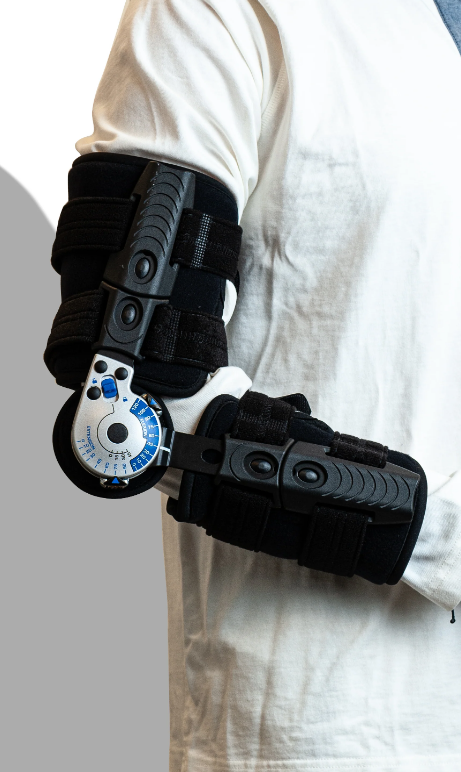 ErgoBrace for Elbow G1 EPA Post Op Brace Over Motion