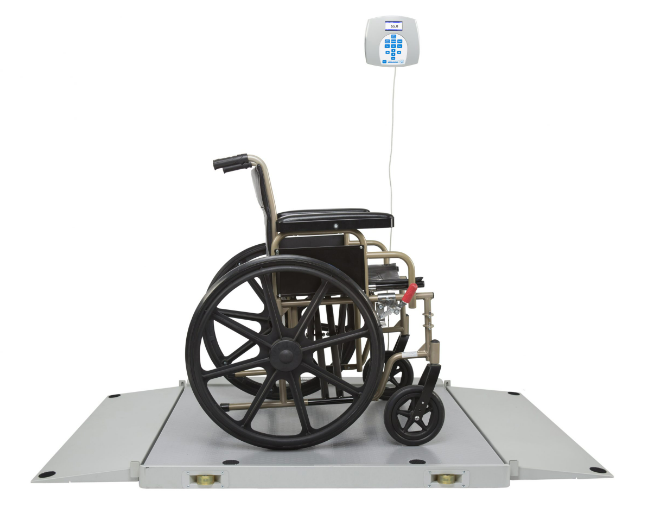 Digital Wheelchair Dual Ramp Scale with Extra Large Platform
