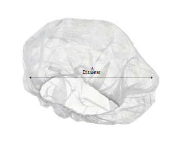 Bouffant Cap, White