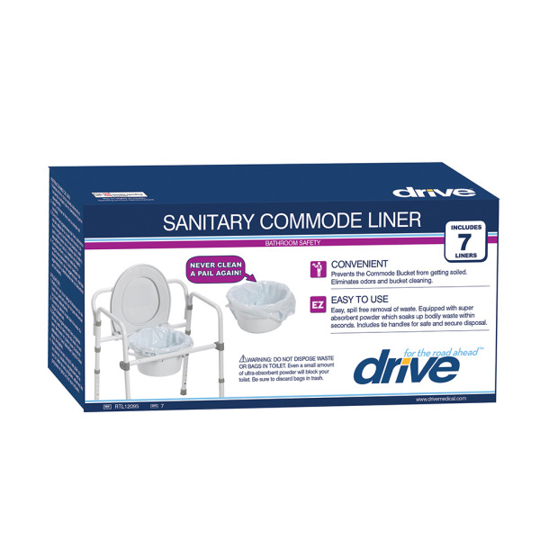  Super Absorbent Commode Pail Liners